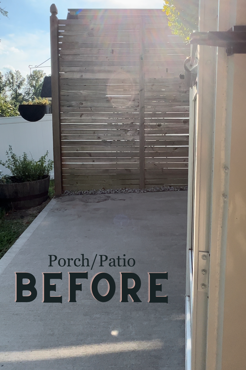 porch paint makeover