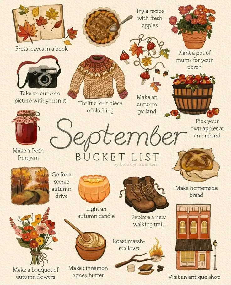 fall bucket list