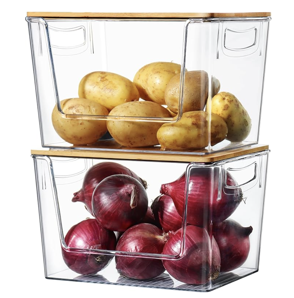 pantry storage solutions, vegetable storage for pantry, affordable storage solutions
